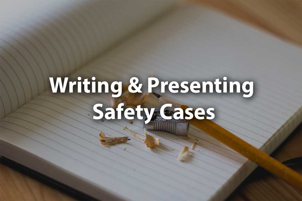Writing and Presenting Safety Cases title slide